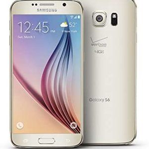 Verizon Samsung Galaxy S6 Smartphone, Gold + Accessories